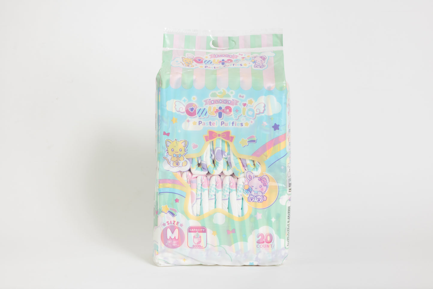 Pastel Puffies Diaper Pack
