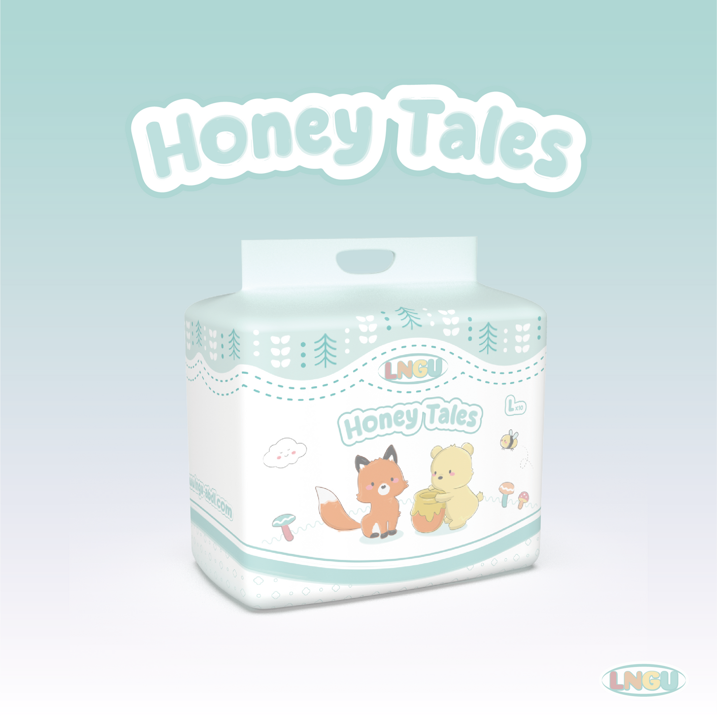 Honey Tales Diaper Sample (2) Pack