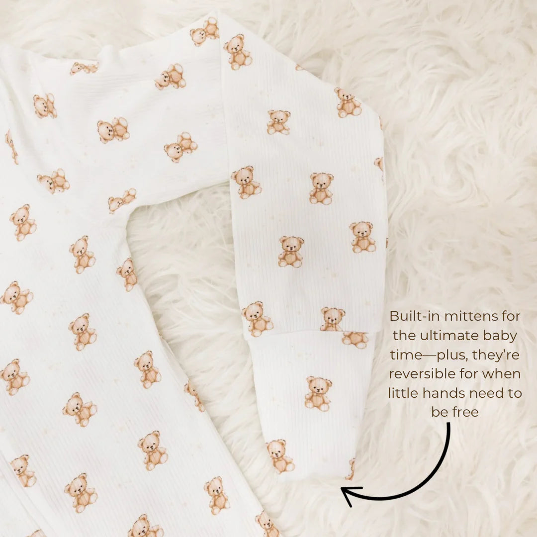 Teddy Bear Footed Pajamas