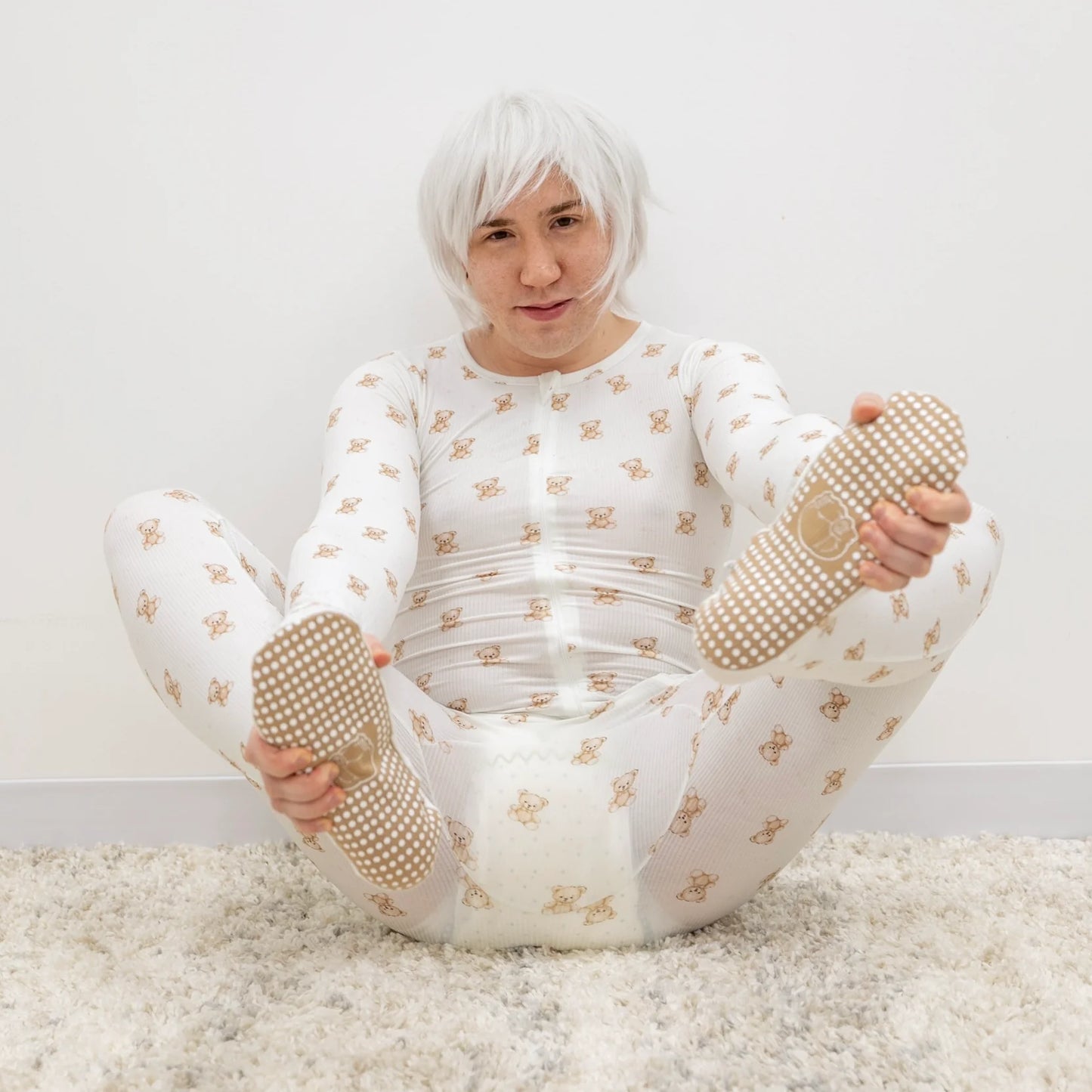 Teddy Bear Footed Pajamas