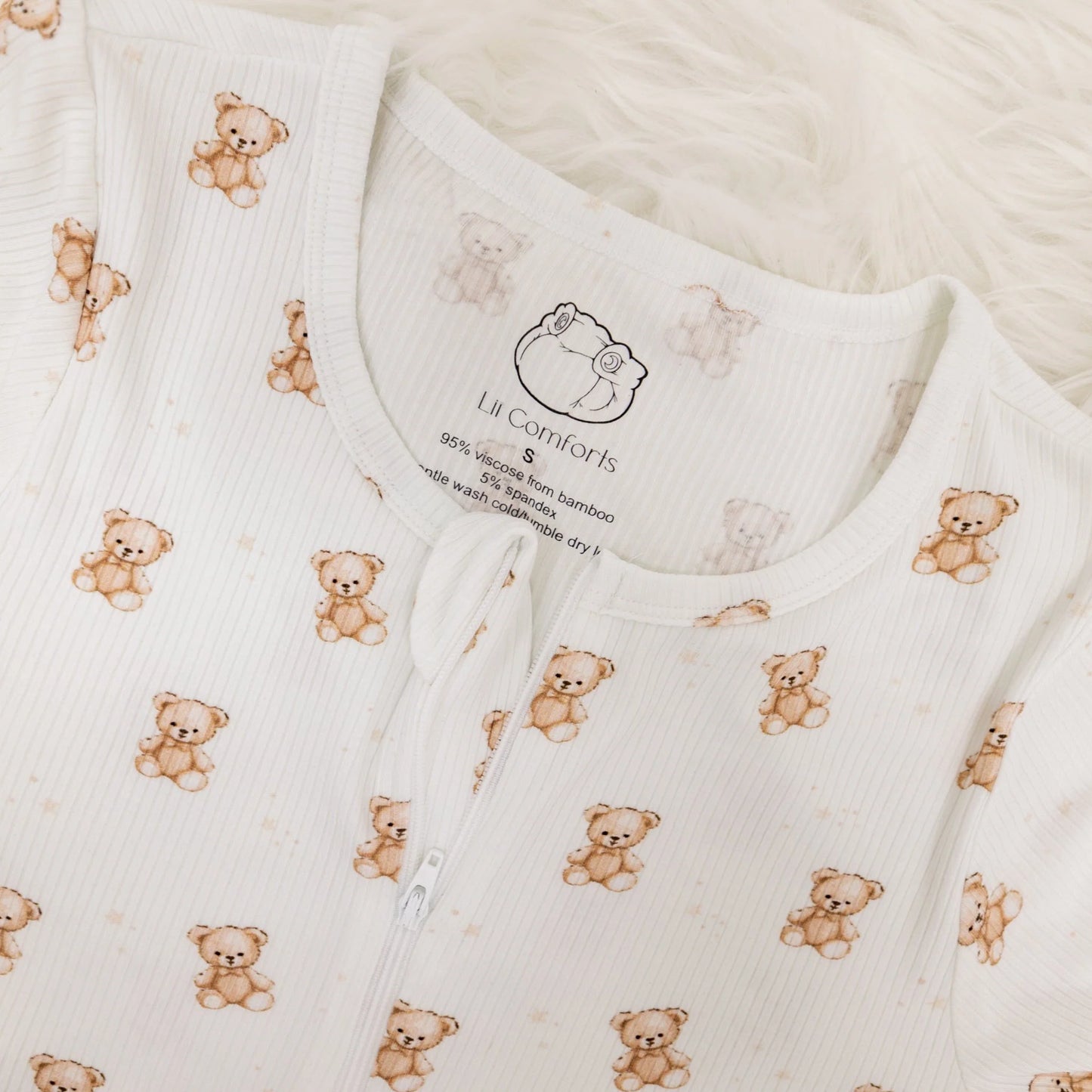 Teddy Bear Footed Pajamas