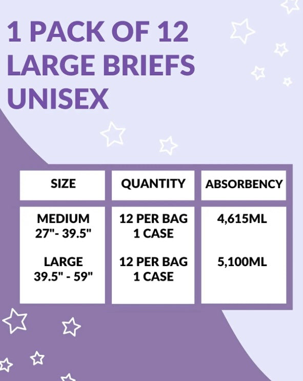 Stars Diaper Sample (2) Pack