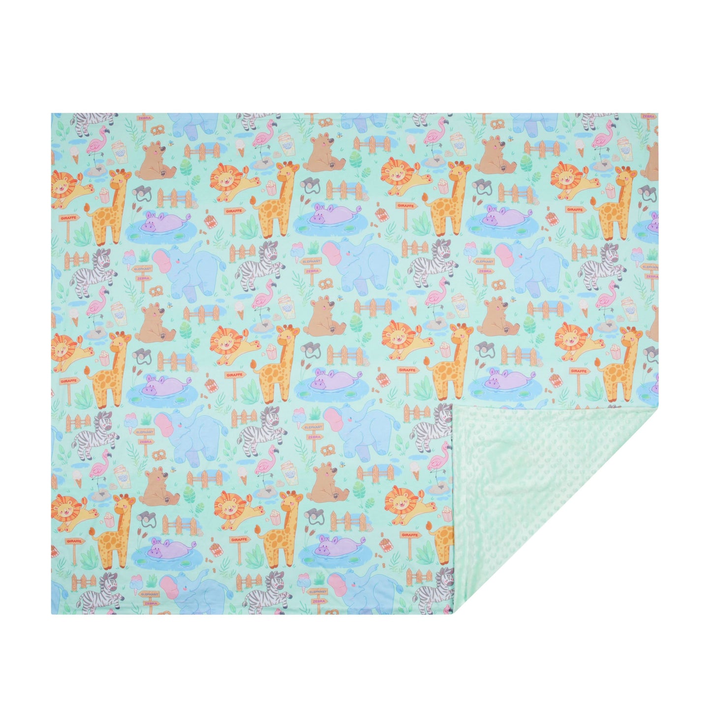 Zoo Time Blankie