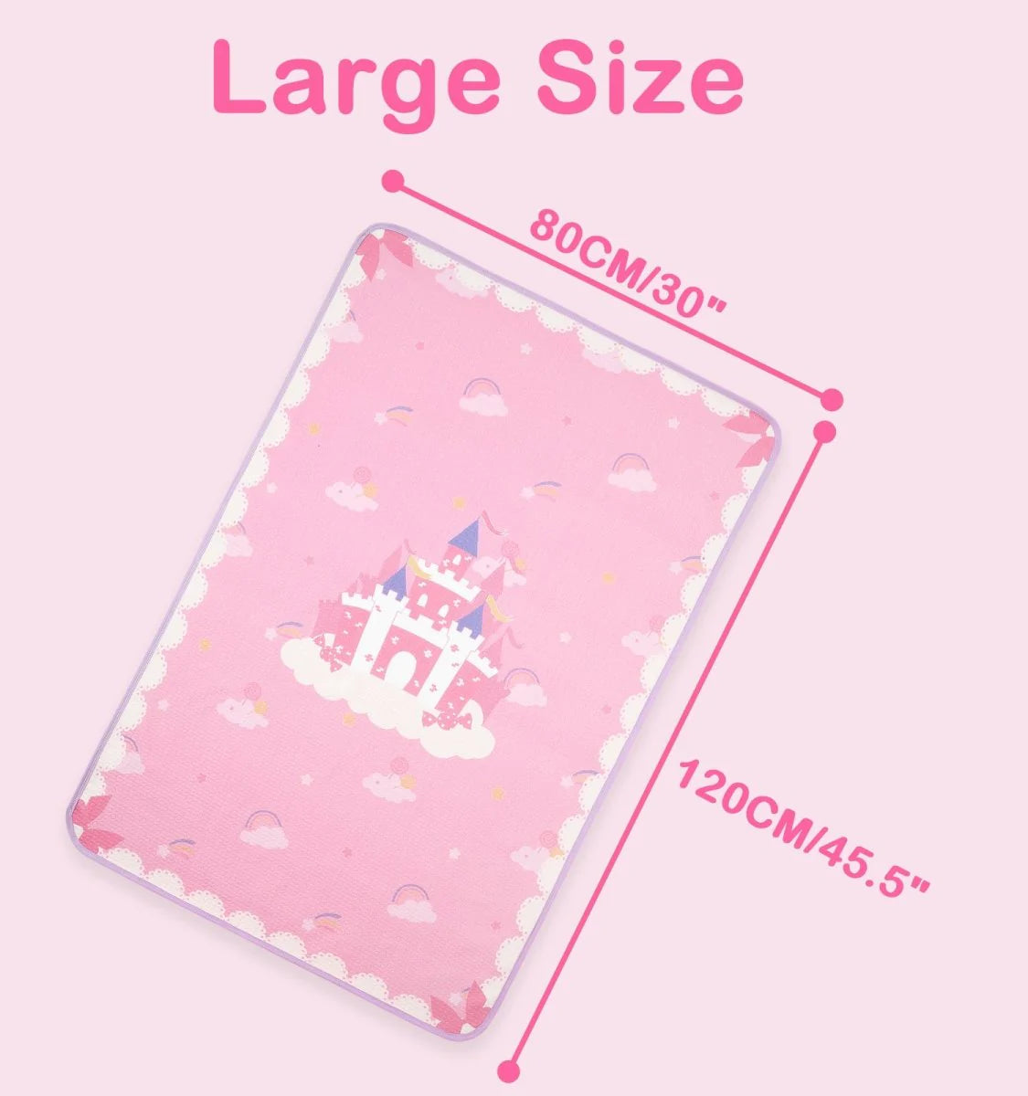 Candy Castle Changing Mat