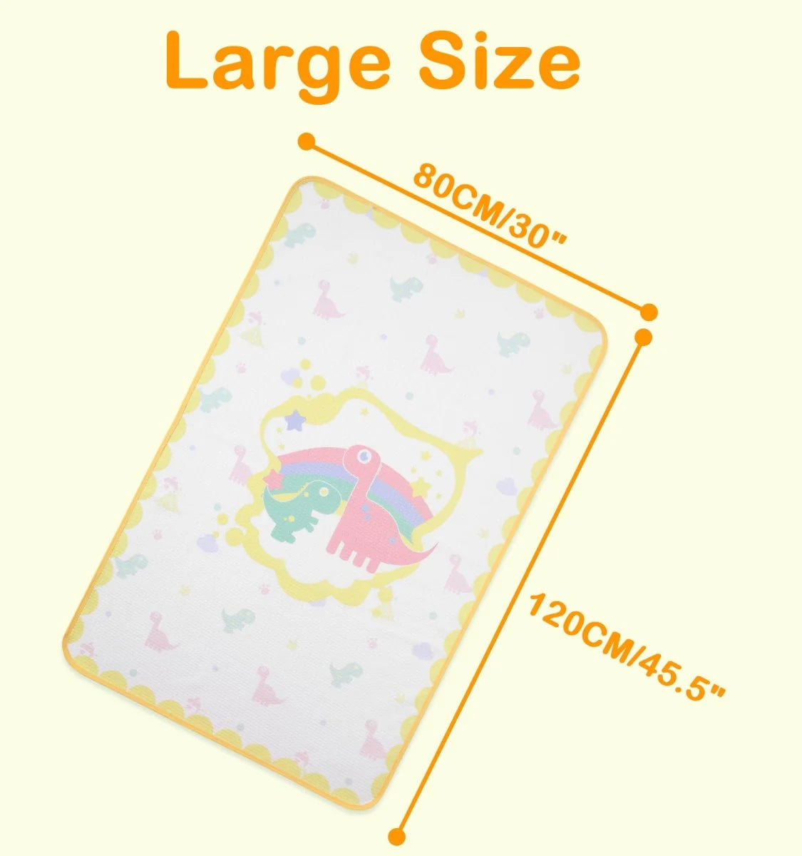 Anime Dinosaur Changing Mat