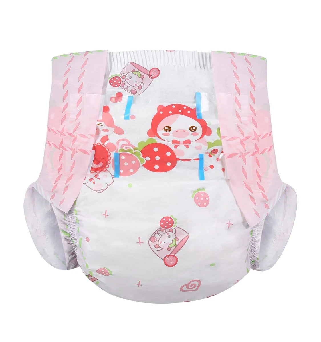 Strawberry Cow Diaper Pack