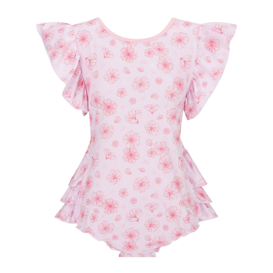 Blossom Baby RuffleButt Onesie