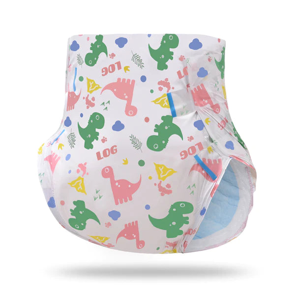 Anime Dinosaur Diaper Sample (2) pack