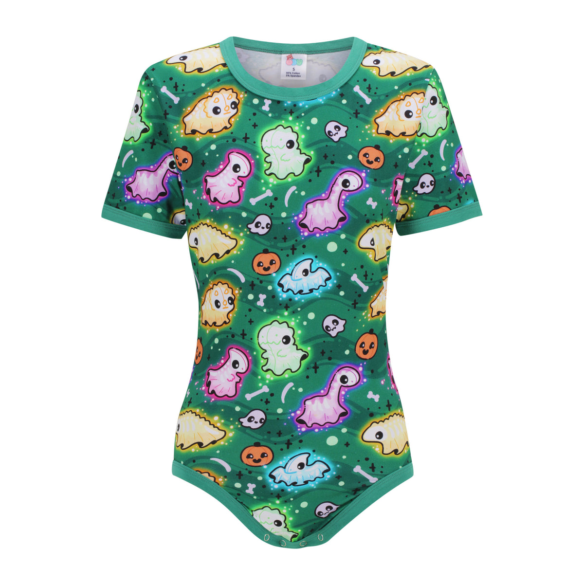 Boo-Rassic Green Onesie