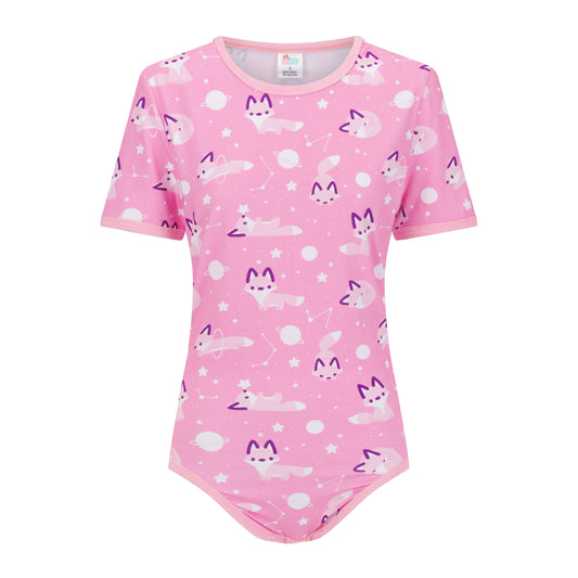 Cosmic Fox (Pink) Onesie