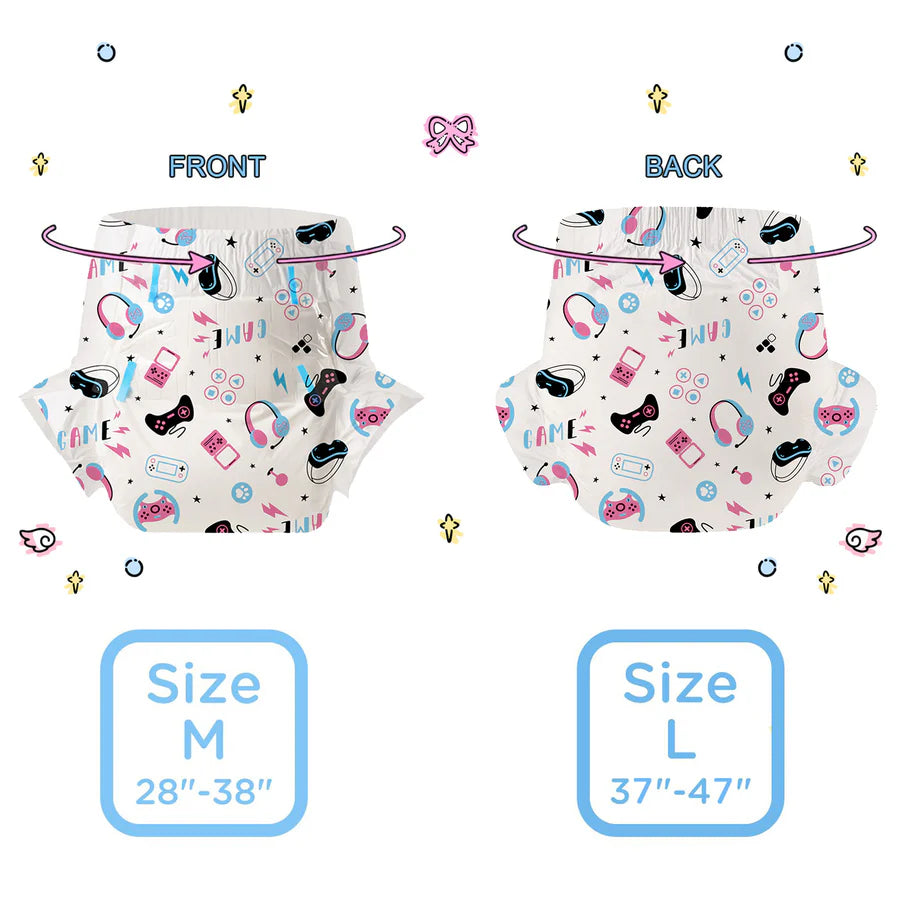 Game Baby Diaper Sample (2) Pack