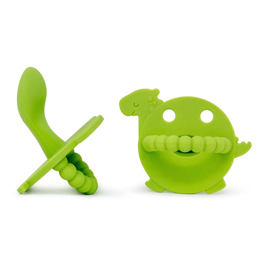 Green Dinosaur Pacifier