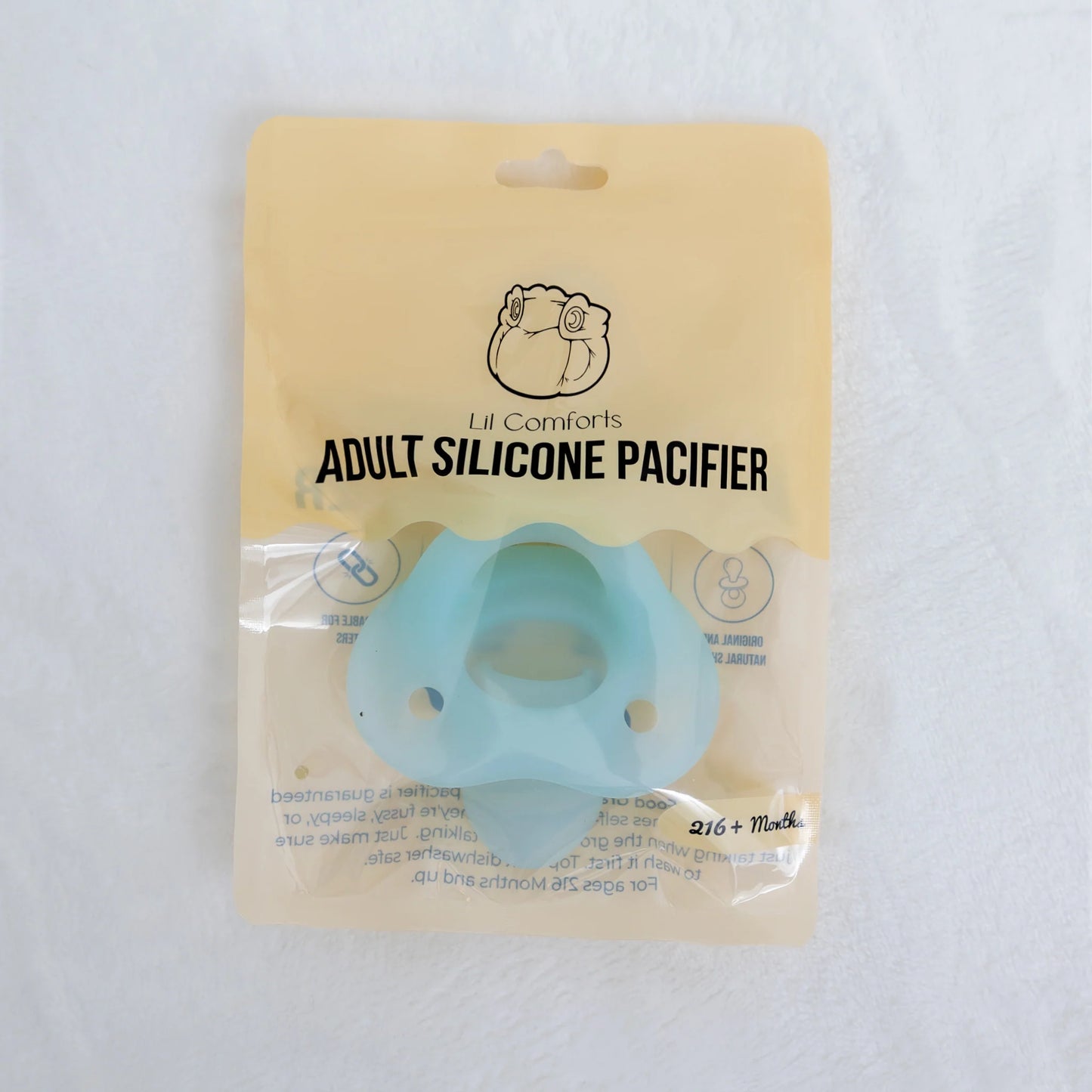 Baby Blue Silicone Pacifier