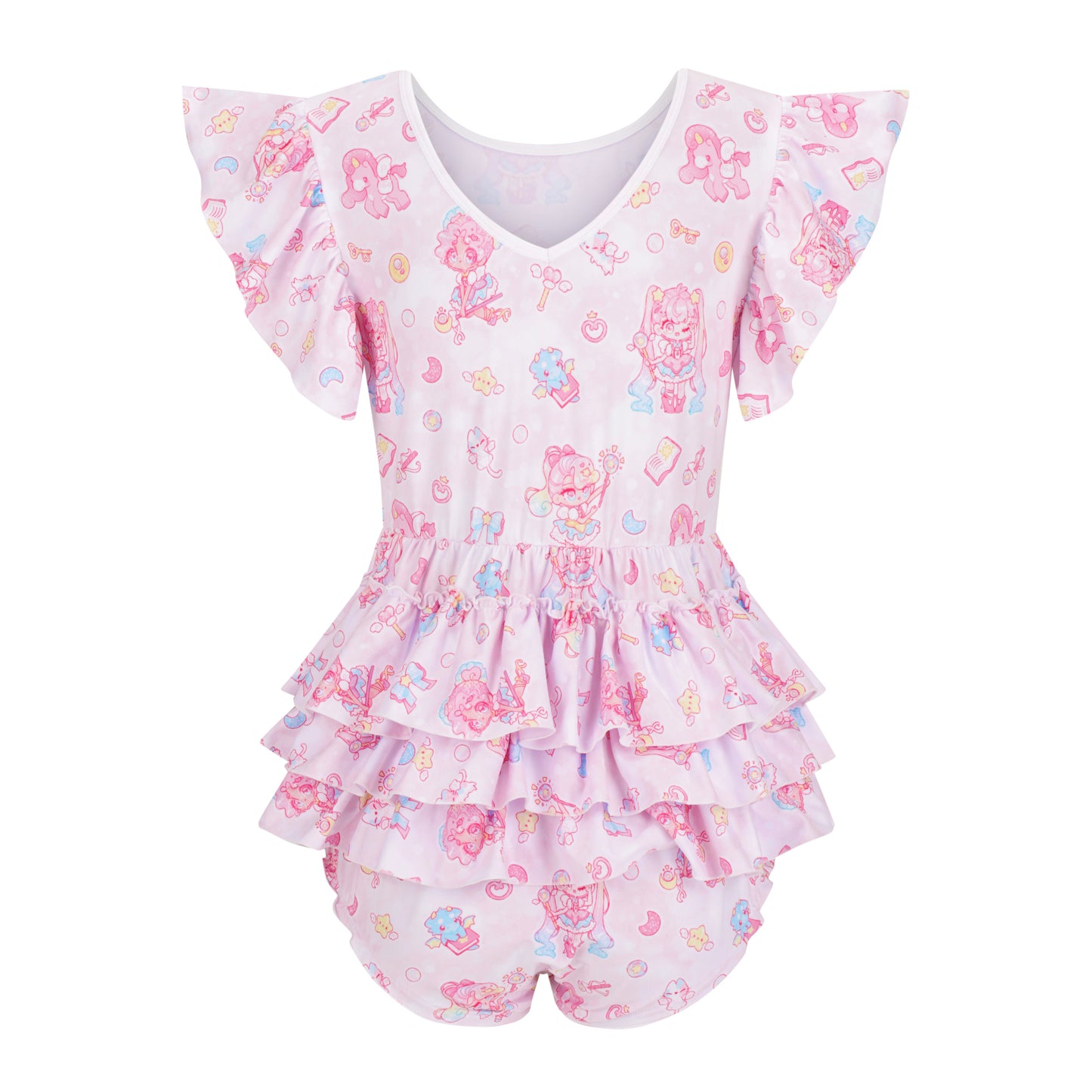 Magical Girl Ruffle Butt Onesie