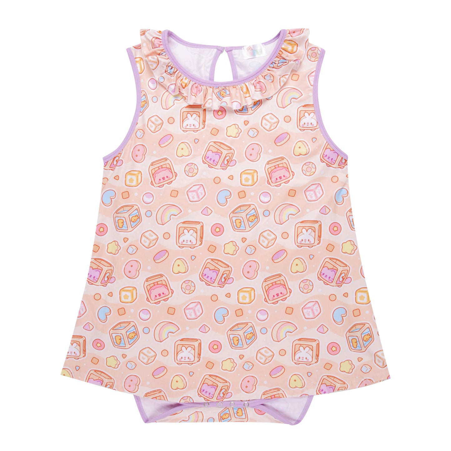 Baby Blocks Peekaboo Onesie