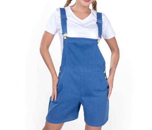 Denim Shortalls