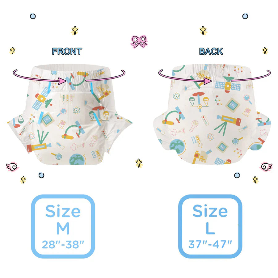 Genius Baby Diaper Sample (2) Pack