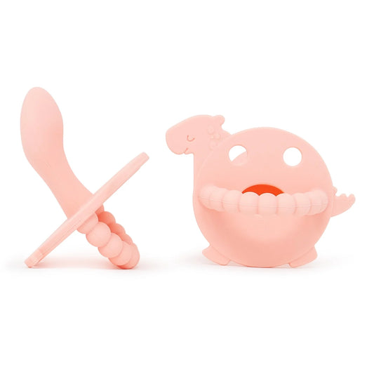 Pink Dinosaur Pacifier