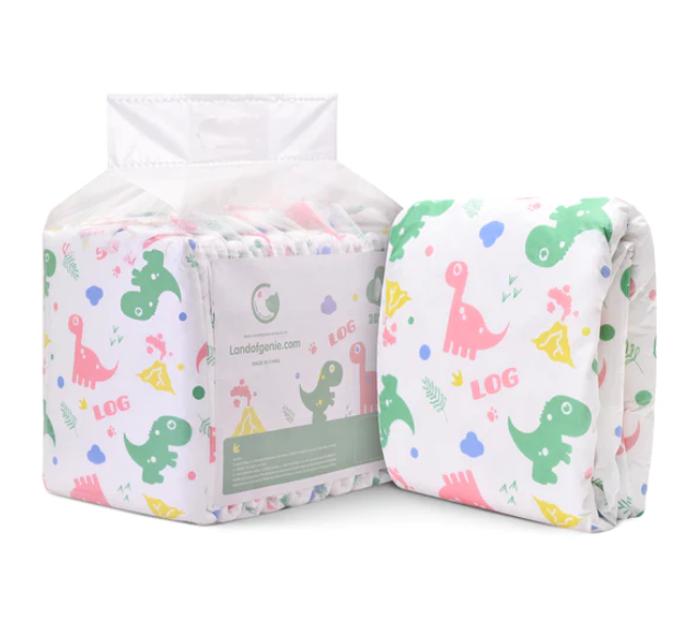 Anime Dinosaur Diaper Pack