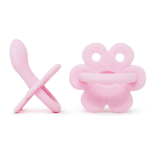 Pink Flower Pacifier