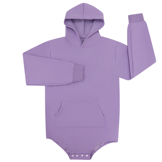 Lavender Hoodie Onesie
