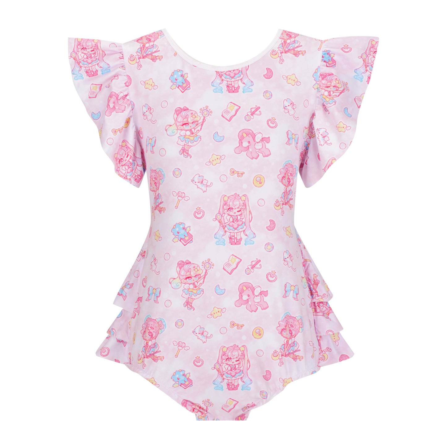 Magical Girl Ruffle Butt Onesie
