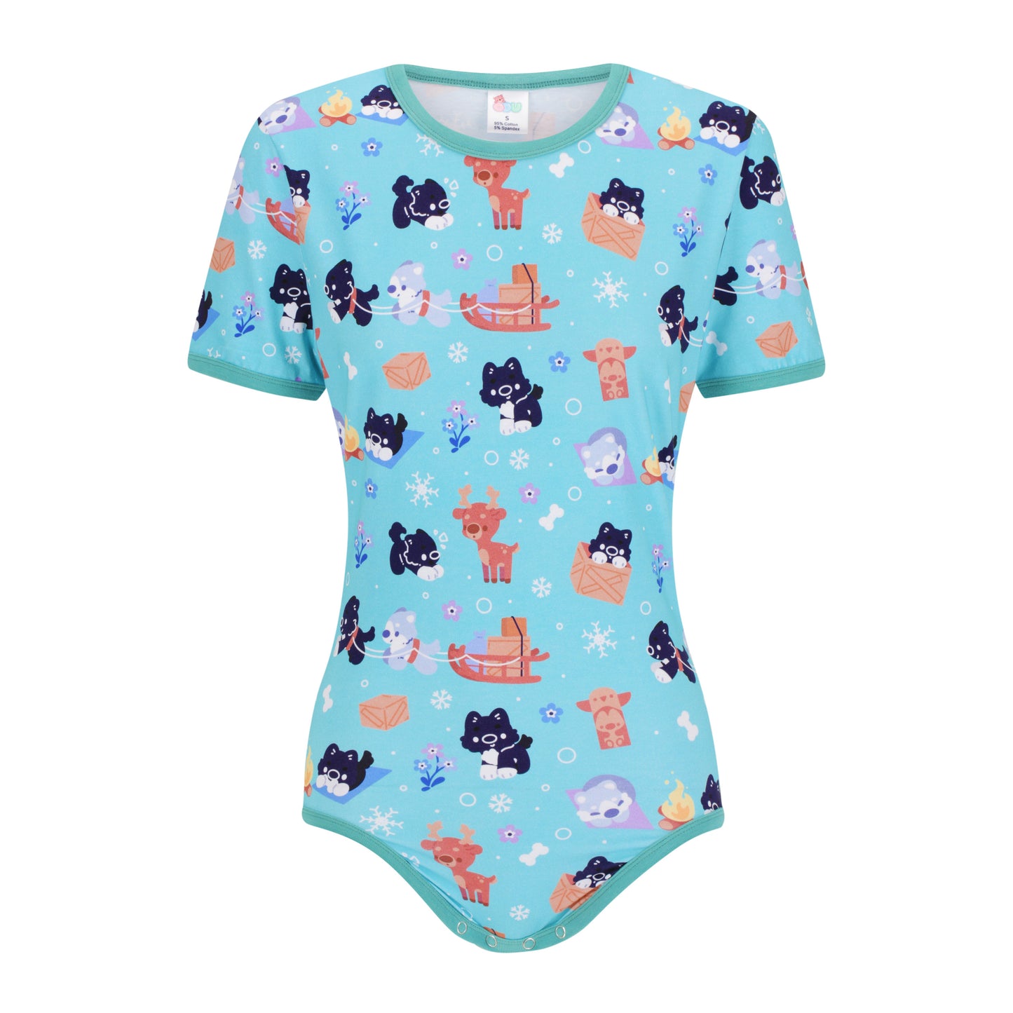 Winter Woofs (Light) Onesie