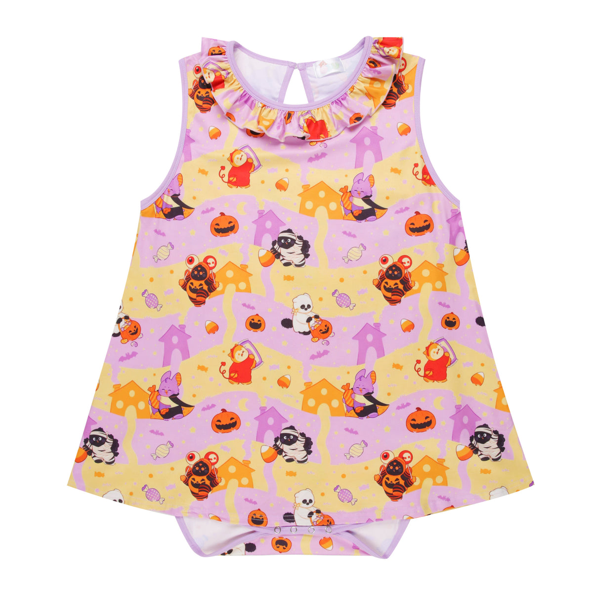 Happy Halloween Peekaboo Onesie