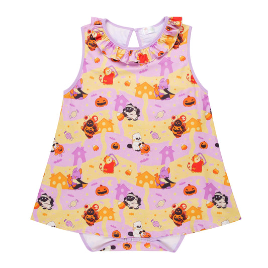 Happy Halloween Peekaboo Onesie