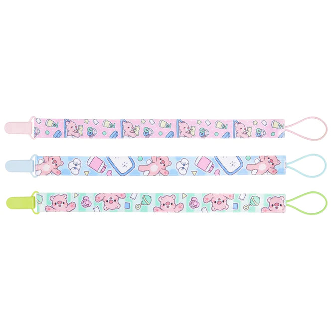 Changing Time Pacifier Clip Set