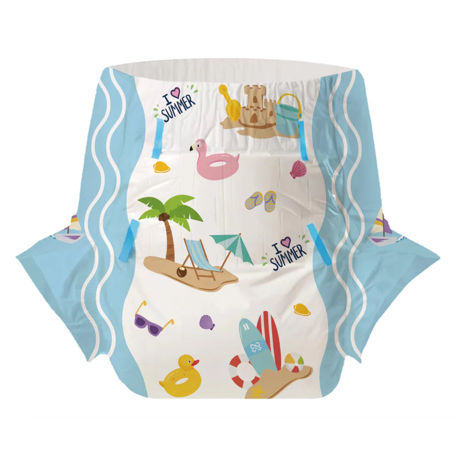 I Love Summer Diaper Sample (2) Pack