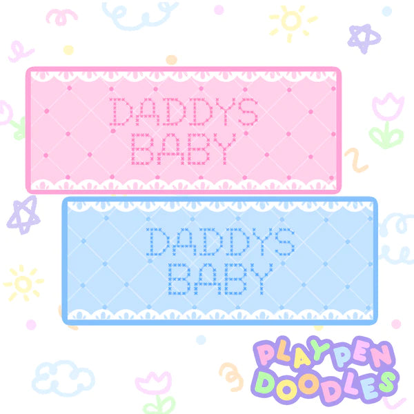 Daddy's Baby Sticker Set