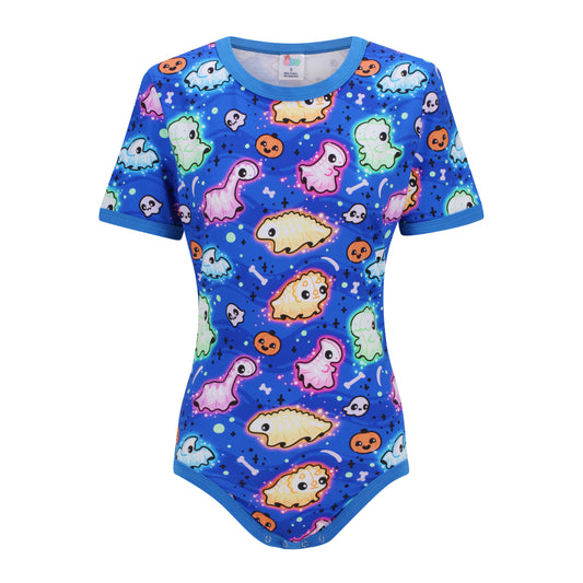 Boo-Rassic Blue Onesie