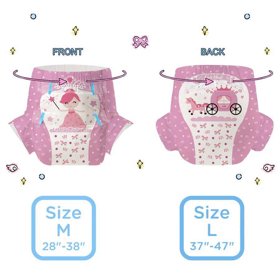 Little Princess Diaper Sample (2) Pack