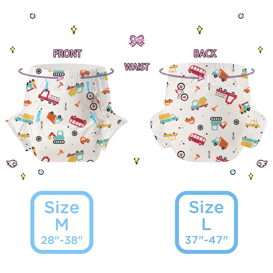 Busy Driver Diaper Sample (2) Pack