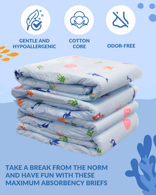 Under The Sea Diaper Sample (2) Pack