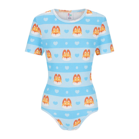 Foxes Blue Onesie