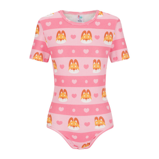 Foxes Pink Onesie