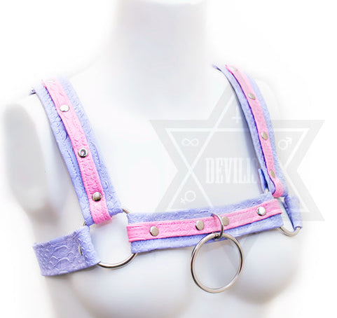 Pastel Snake Harness