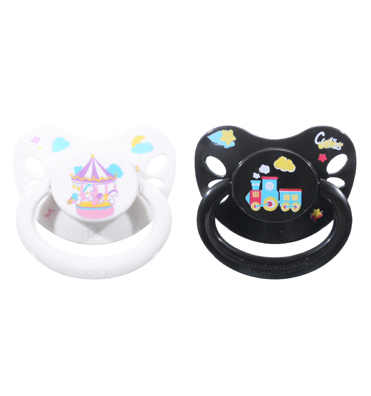 Printed Pacifier Printed Butterfly Pacifier Set β Totally Ozzy Tots