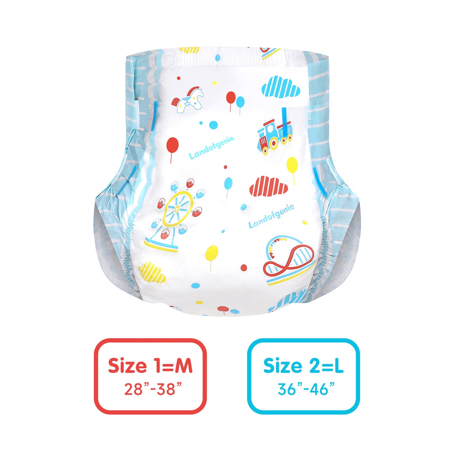 Amusement Park Diaper Pack