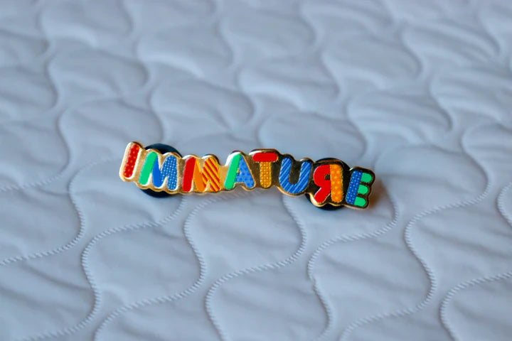 Immature Lapel Pin