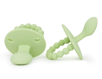 Regular Green Pacifier Pacifiers & Clips – Totally Ozzy Tots