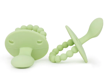 Baby Green Silicone Orthodontic Pacifier