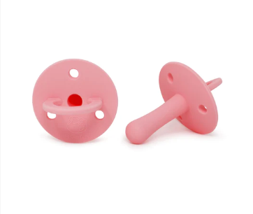 Candy Pink Silicone Pacifier