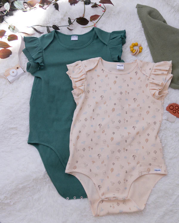 Fern Waffle Onesie