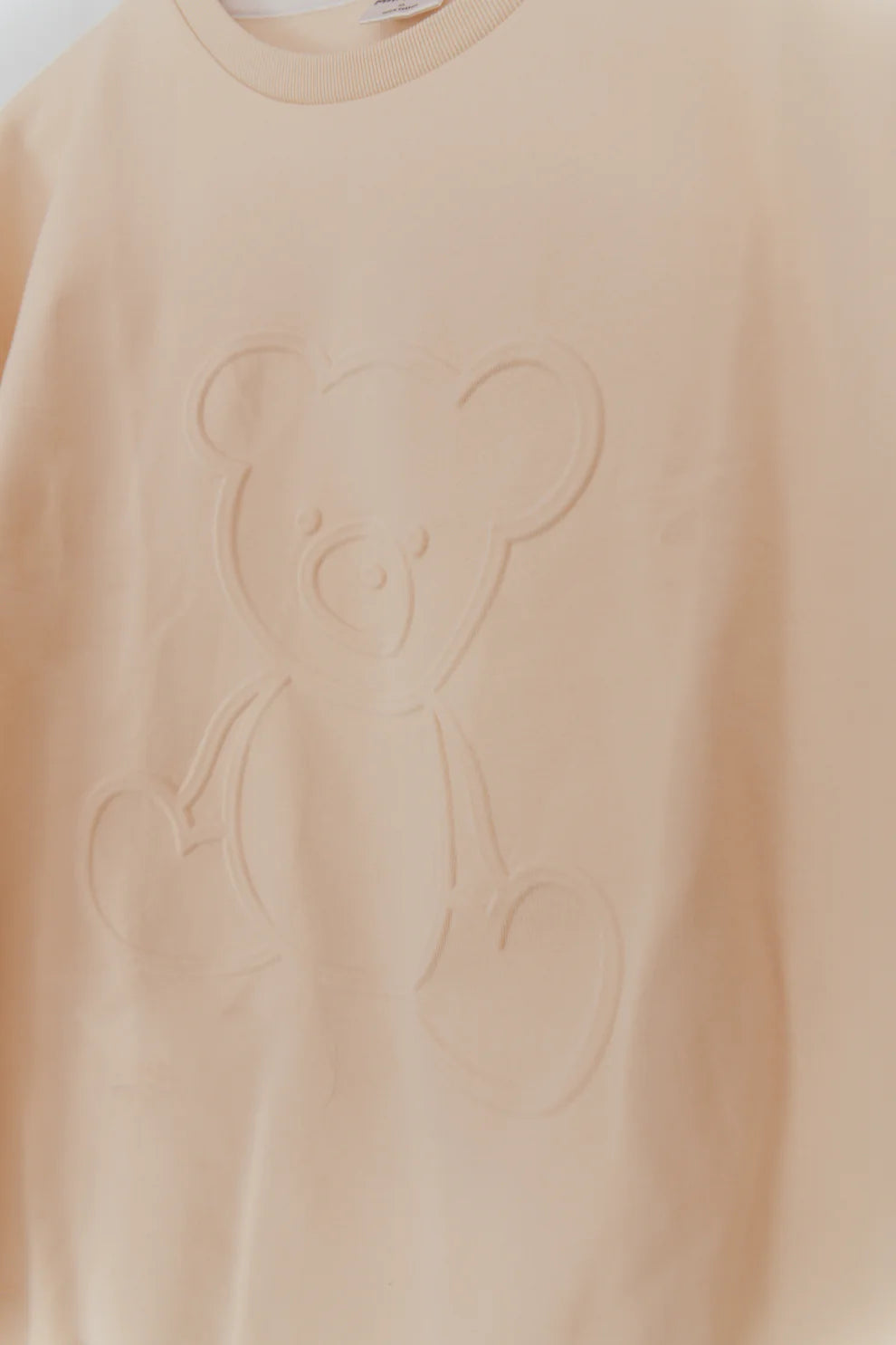 Beige Teddy Bear SweatShirt