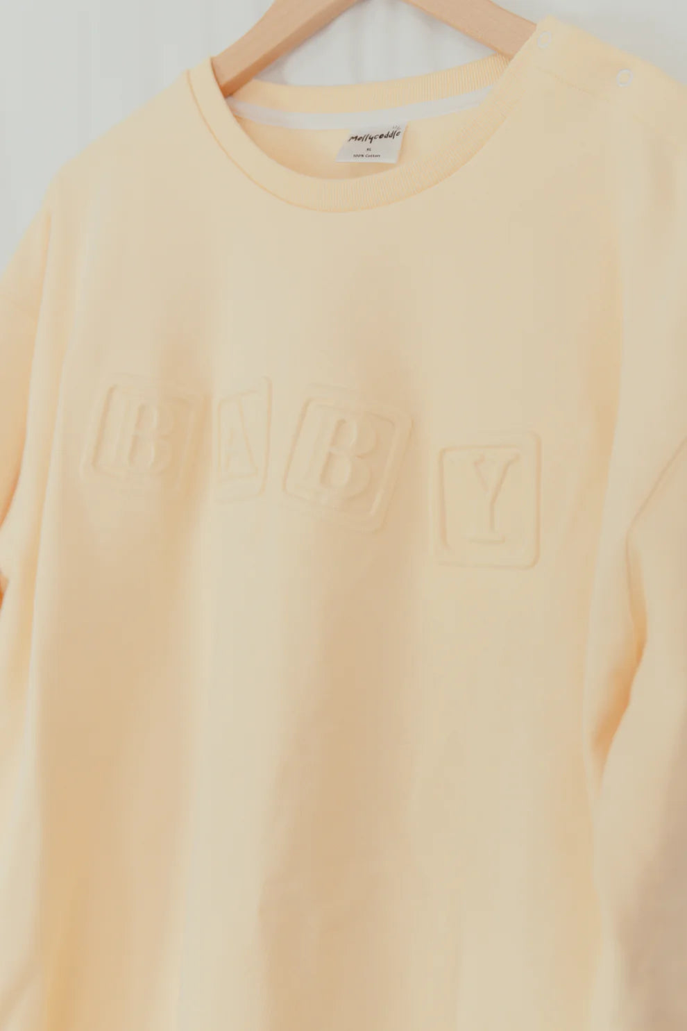 Pastel Yellow Baby SweatShirt