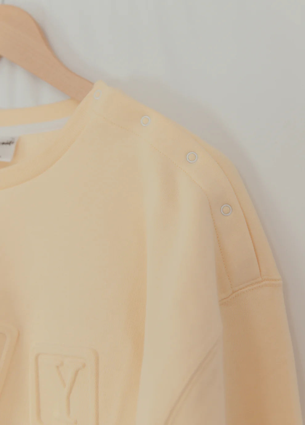 Pastel Yellow Baby SweatShirt