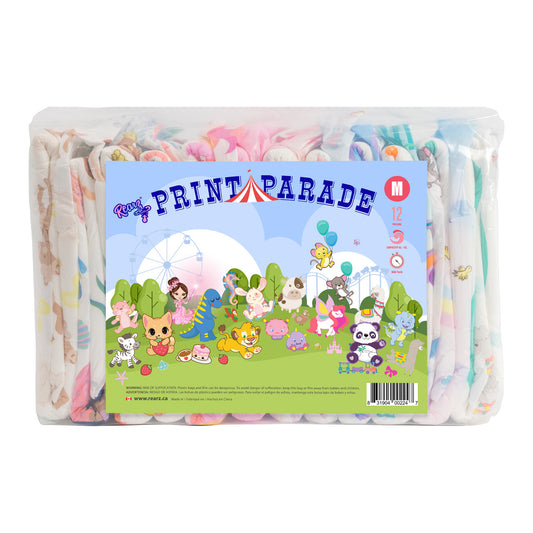 Print Parade Diapers